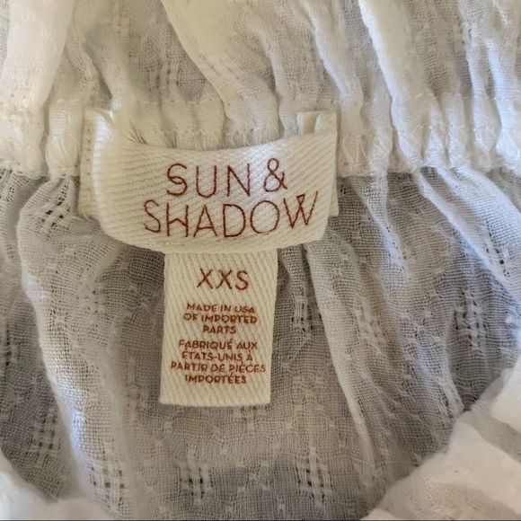 Sun & shadow tassel top white sleeveless 8114 new - Picture 8 of 10